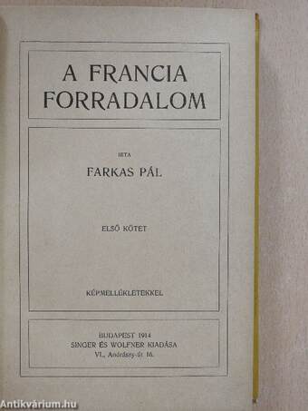 Forradalom és császárság - A Francia Forradalom és Napoleon 1.