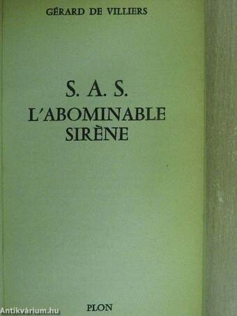 L'abominable sirene