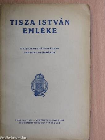 Tisza István emléke