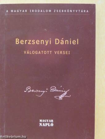 Berzsenyi Dániel válogatott versei