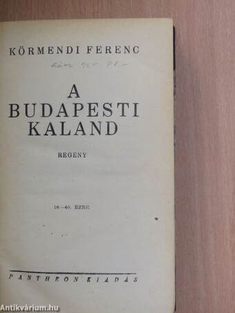 A budapesti kaland