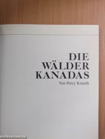 Die Wälder Kanadas