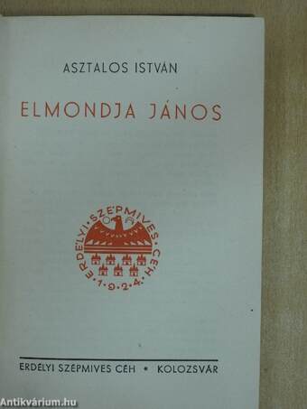 Elmondja János