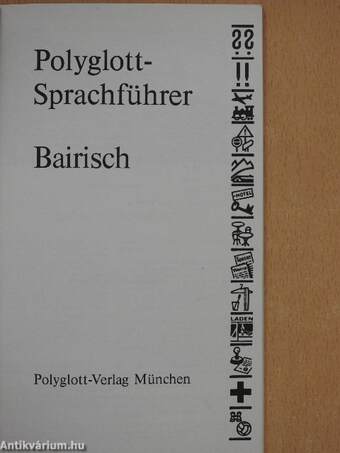 Polyglott-Sprachführer - Bairisch