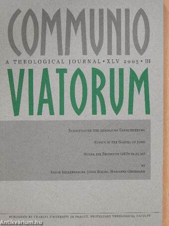 Communio Viatorum 2003/III.