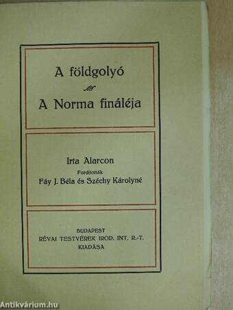 A földgolyó/A Norma fináléja