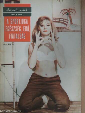 Sportolj Velünk 1968. március