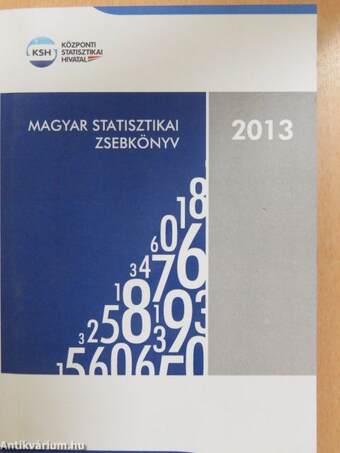 Magyar statisztikai zsebkönyv 2013