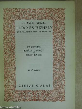 Oltár és tüzhely I-II.