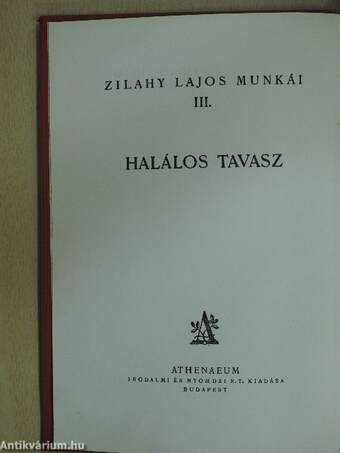 Halálos tavasz