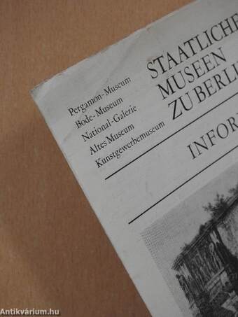 Staatliche Museen zu Berlin - Information 1/72