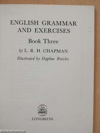 English Grammar and Exercises 3.