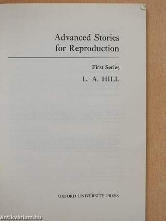 Advanced Stories for Reproduction