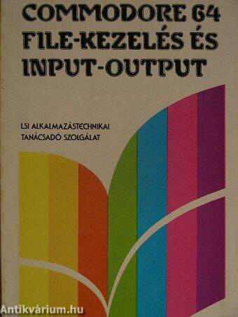 Commodore 64 file-kezelés és input-output