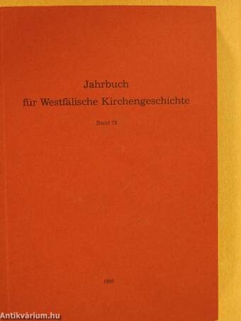 Jahrbuch für Westfälische Kirchengeschichte
