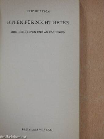 Beten für Nicht-Beter