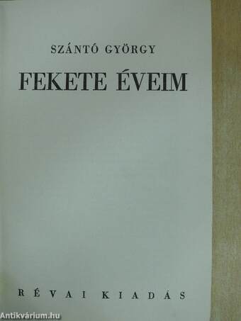 Fekete éveim