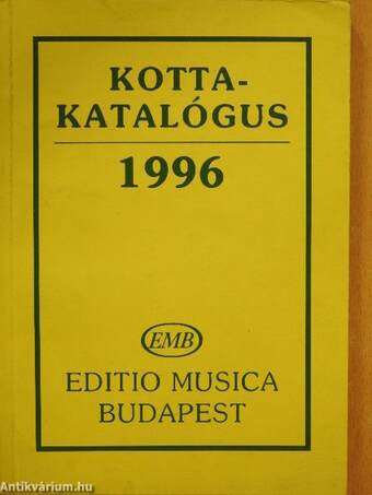 Kottakatalógus 1996