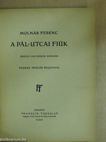 A Pál-utcai fiúk