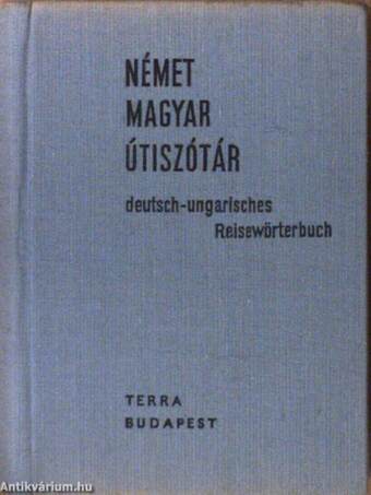 Magyar-német/német-magyar útiszótár