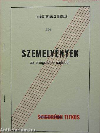 Szemelvények az emigrációs sajtóból 1989. április 21.