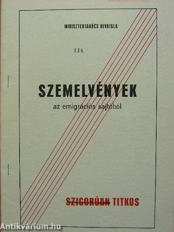 Szemelvények az emigrációs sajtóból 1989. április 28.