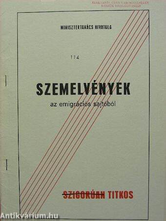 Szemelvények az emigrációs sajtóból 1989. január 13.