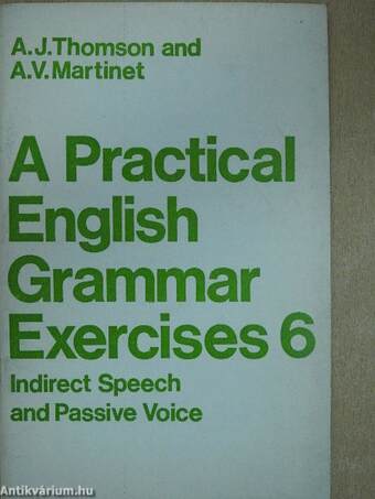 A Practical English Grammar Exercises 6