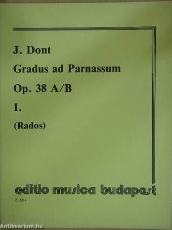 Gradus ad Parnassum I.