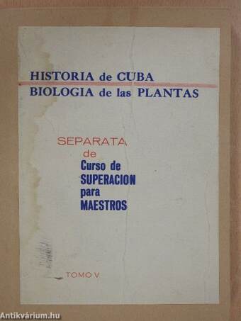 Historia de Cuba/Biologia de las Plantas