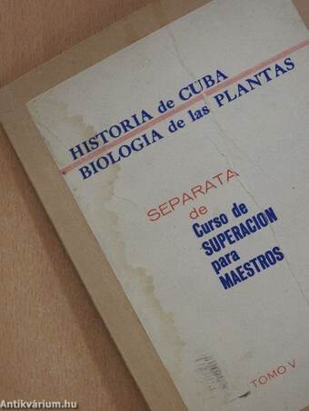 Historia de Cuba/Biologia de las Plantas