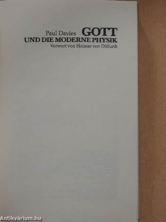 Gott und die Moderne Physik