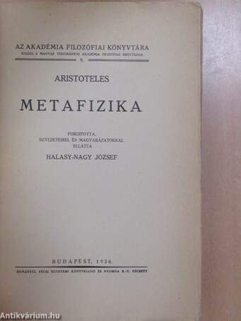 Metafizika