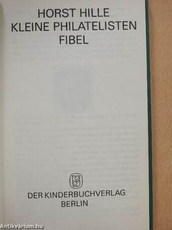 Kleine philatelisten Fibel