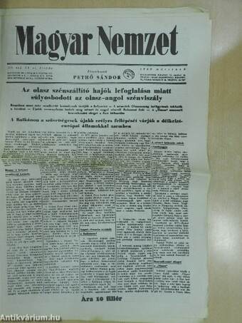 Magyar Nemzet 1940. március 6.