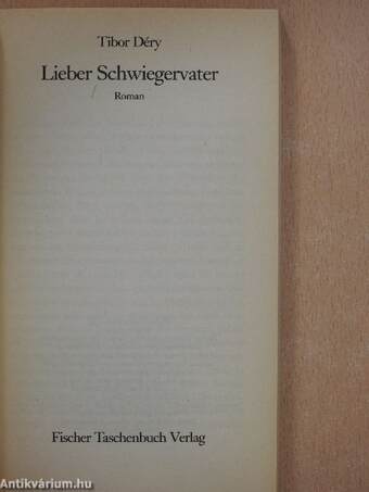 Lieber Schwiegervater