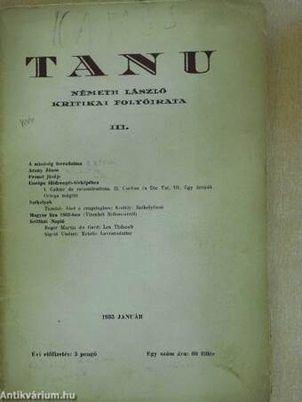 Tanu 1933. január