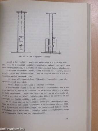 Felvonószerelő szakmai ismeret I.