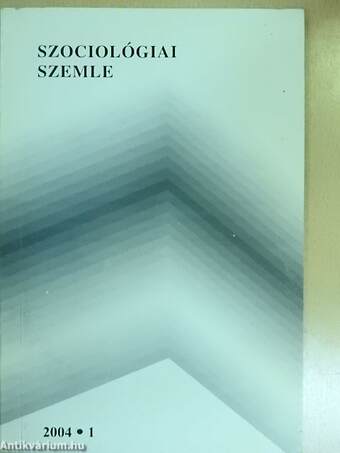 Szociológiai szemle 2004/1.