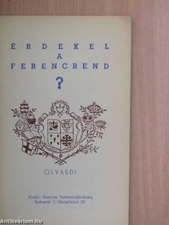 Érdekel a Ferencrend?