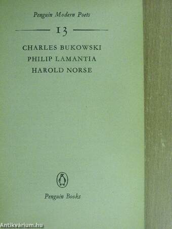 Charles Bukowski, Philip Lamantia, Harold Norse