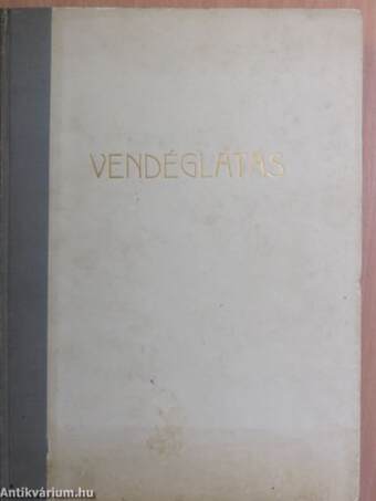 Vendéglátás 1961. január-december