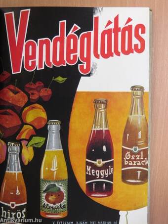 Vendéglátás 1961. január-december