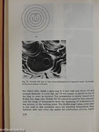 Chemical Microscopy/Thermomicroscopy of Organic Compounds