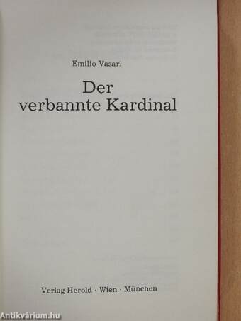 Der verbannte Kardinal