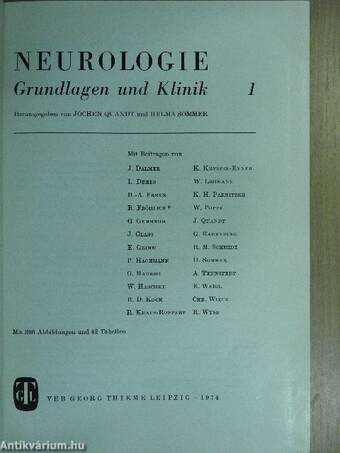 Neurologie I-II.