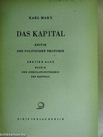 Das Kapital I-III.