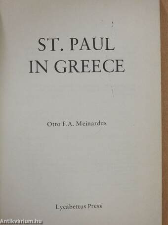 St. Paul in Greece