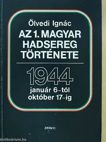 Az 1. magyar hadsereg története 