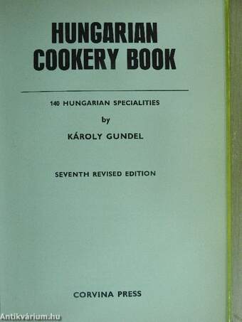 Hungarian Cookery Book